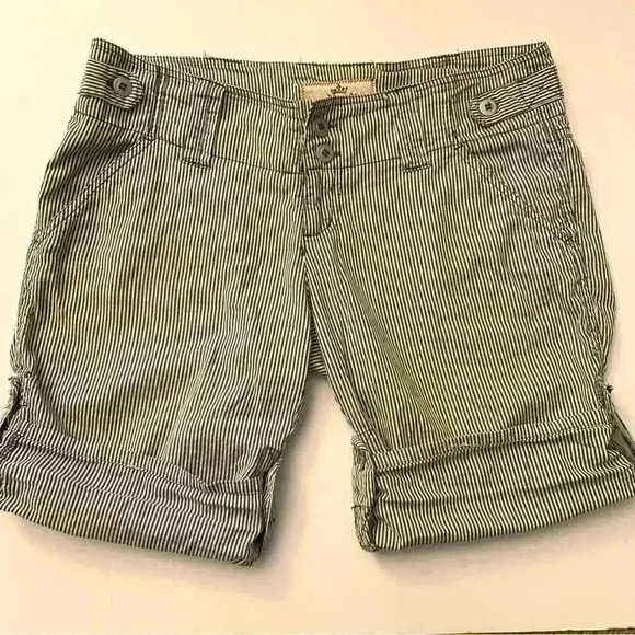 Nori Women's Striped Shorts Size 9 - Picture 1 of 16